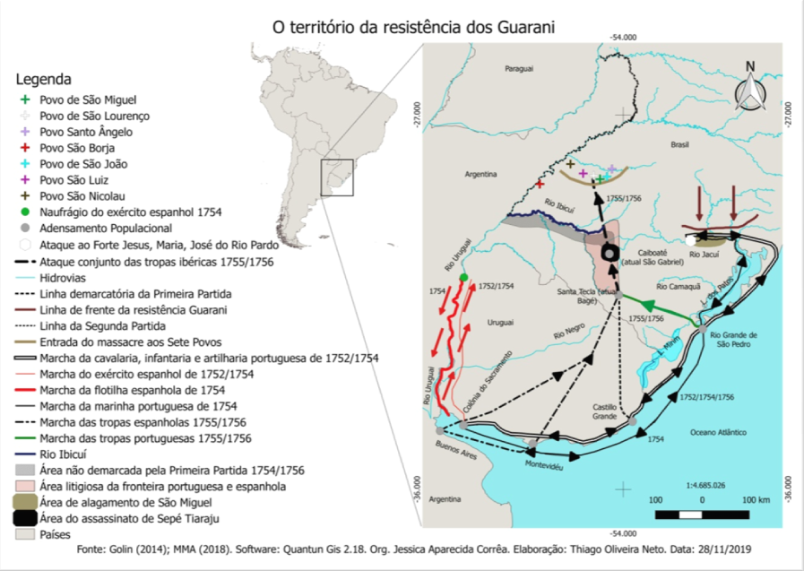 O território da resistência dos Guarani